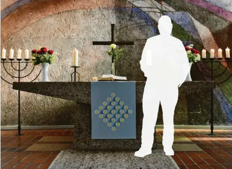  ?? Foto: Heiner Staib/Werner, stock.adobe.com ?? Der Altar von St. Thomas in Kriegshabe­r ist verwaist. Zumindest hat die Gemeinde derzeit keinen eigenen Pfarrer.