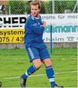  ??  ?? Holzheims Youngster Michael Feistle hat sich gut integriert.