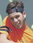  ??  ?? 0 Cameron Norrie: Underdog.