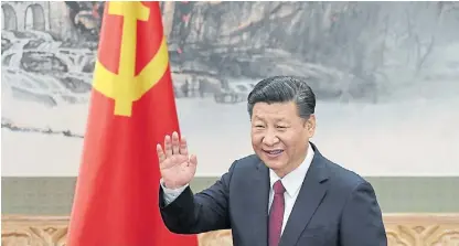  ??  ?? Poderoso. En el reciente Congreso del Partido Comunista Chino, Xi Jinping consolidó su liderazgo.