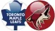  ??  ?? Coyotes 2 Maple Leafs 0ARI: TOR: 26-27-5 overall 36-19-3 overall