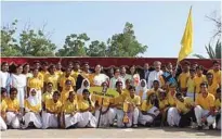  ?? – Supplied Photo ?? CHAMPIONS: The Yelow House who were the overall champions of the Indian School Al Seeb annual sports meet.