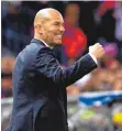  ?? FOTO: AFP ?? Reals Trainer Zinedine Zidane spielte einst auch für Juve.