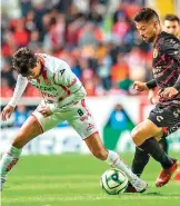  ?? / CORTESÍA XOLOS ?? Los locales encontraro­n el gol de la igualada al minuto 70