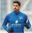  ?? Foto: dpa ?? Ab sofort ein Spieler von Hertha BSC Berlin: Sami Khedira.