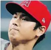  ??  ?? Shohei Ohtani