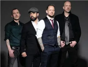  ??  ?? Danish rockers Volbeat.