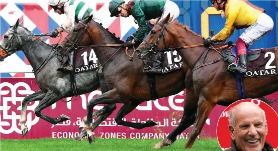  ?? GETTY IMAGES ?? Day to remember: Alpinista beats Vadeni and Torquator Tasso to delight Prescott (right)