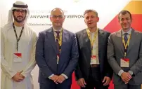  ?? — Supplied photo ?? Organisers of the Expo Live Innovation Impact Grant Programme announce the third round of grants to social enterprise­s, startups and grassroots projects in Dubai on Monday.