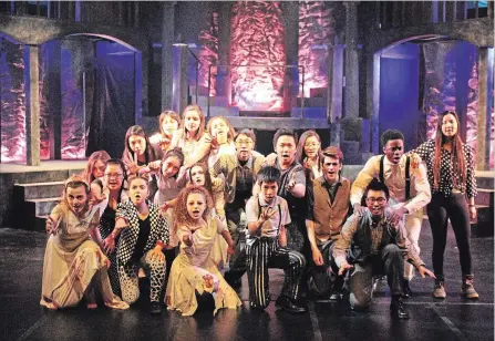  ?? SPECIAL TO THE ST. CATHARINES STANDARD ?? Ridley College has put its own spin on the classic tale The Tragical History of Doctor Faustus.