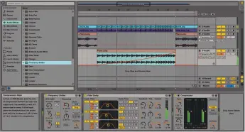  ??  ?? Ableton Live’s Frequency Shifter is just the thing for getting a rise-r out of a dull section of any track