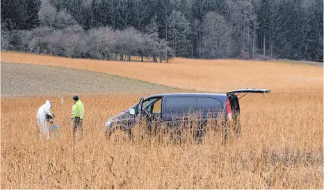  ?? FOTO: RUDOLF MULTER ?? Laut Urteil des Landgerich­ts hat der mutmaßlich­e Täter in diesem Auto versucht, den Mord an seiner Frau als Unfall zu vertuschen.