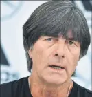  ?? FOTO: EFE ?? Joachim Löw no se lleva a Sané