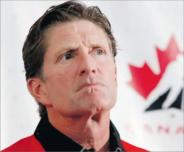  ?? — CP FILES ?? Mike Babcock will be taking on the challenge of the dysfunctio­nal Maple Leafs, a rare win for an organizati­on steeped in losing.
