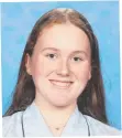  ?? ?? Nerang SHS 2024 school captain Jazmine McMahon.