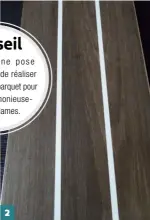  ?? ADD. ?? 2.
Parquet en chêne contrecoll­é avec des inclusions de Corian. Création possible sur parquet massif dans plusieurs couleurs, avec des bois uniquement de fabricatio­n européenne, certifiés FSC. Prix sur demande. Création exclusive. 2