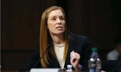  ??  ?? Facebook’s Monika Bickert spoke to the Commons home affairs committee about the firm’s plans for encryption. Photograph: Olivier Douliery/AFP/Getty Images