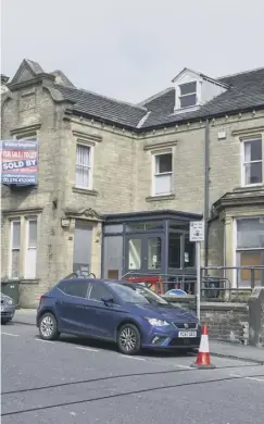  ??  ?? NEW LEASE OF LIFE: The old Yorkshire Bank branch in Queensbury