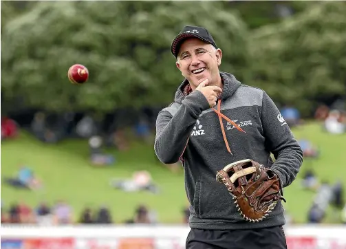  ?? GETTY IMAGES ?? Black Caps coach Gary Stead has good cause to smile, with New Zealand ranked the world No 1 test nation for the first time in history.