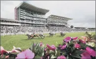  ?? PICTURE: TIM GOODE/PA ?? YORK WINNER: The scene as Emaraaty Ana wins the Gimcrack Stakes at the Ebor Festival on Knavesmire.