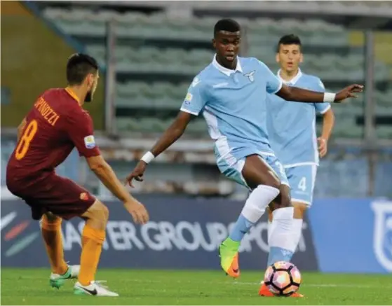  ?? FOTO: LAZIO/SPT ?? Abukar Mohamed har spelat i ungdomslag­et och väntar fortfarand­e på att göra Serie A-debut.