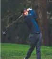  ?? Picture: GETTY IMAGES ?? Adam Scott at Pebble Beach this week.