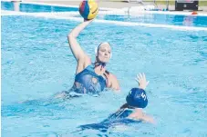  ?? WATER POLO QUEENSLAND ?? Coast water polo player Peta Schulte.Picture: