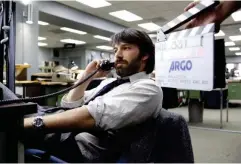  ?? (Rex) ?? Affleck as CIA operative Tony Mendez in ‘Argo’, which he also directed