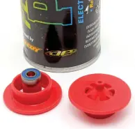  ??  ?? Clean out the grease in your bearings using some motor spray and a tool like this Bearing Blaster from RPM.