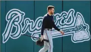  ?? CURTIS COMPTON / CCOMPTON@AJC.COM ?? Braves first baseman Freddie Freeman, at spring training in Lake Buena Vista, Florida, calls the acquisitio­n of talent in recent years “amazing.”