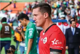  ?? ESPECIAL ?? El goleador, Leonardo Ramos, ha rendido buenas cuentas para la causa .