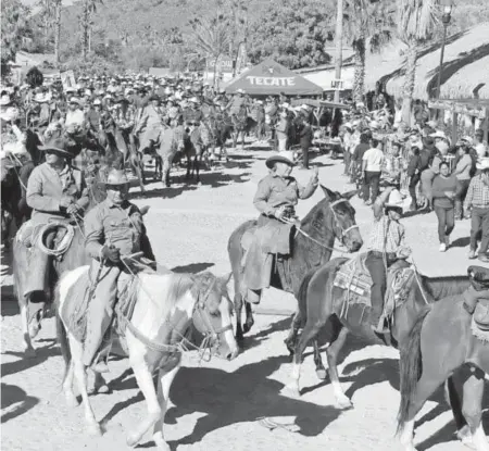  ?? /RAÚL VILLALOBOS ?? Las fiestas de San Javier atraen a miles de visitantes en el mes de diciembre