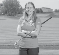  ?? Associated Press ?? ■ Golfer Celia Barquin Arozamena poses in this photo provided by Iowa State University in Ames, Iowa. The former ISU golfer was found dead Monday at a golf course in Ames. Collin Daniel Richards, was arrested and charged with first-degree murder in her death.