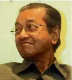  ??  ?? Dr Mahathir: The former premier was inspired by the strong work ethics of the East Asians when he initiated the LEP in the early 1980s.