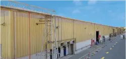  ?? ?? USG Middle East’s 50,000m2 ceiling tiles and joint compound plant