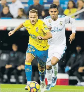  ?? FOTO: SIRVENT ?? Las Palmas y Real Madrid se enfrentan esta tarde en el estadio de Gran Canaria