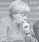  ??  ?? Angela Merkel