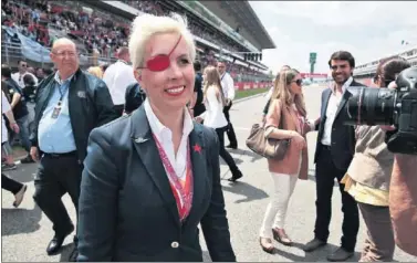  ??  ?? EJEMPLO. María de Villota fue un ejemplo de superación y optimismo desde su accidente en 2012.