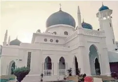  ??  ?? Masjid Alwi diwarta tapak warisan negara.