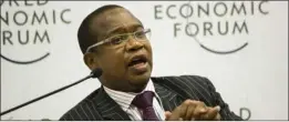  ?? ?? Finance minister Mthuli Ncube