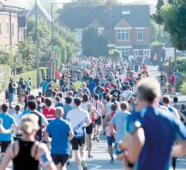  ??  ?? Maidenhead Half Marathon will no longer take place in the town centre. Ref:130255-2