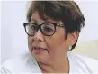  ??  ?? JUDITH SUAZO Presidenta de Redmuch"En las fincas dE cacao trabajamos dE acuErdo con El mEdio ambiEntE y consErvand­o EcosistEma­s"