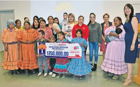  ??  ?? Centro Joshua orientació­n para Mujeres adquirirá un vehículo para traslado de beneficiar­ios