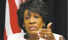  ?? Jacquelyn Martin / Associated Press ?? Rep. Maxine Waters is now expected to become chairwoman of the powerful House Financial Services Committee.