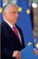  ?? ?? do PM húngaro, Viktor Orbán, impediu acordo total