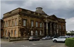  ?? ?? The accused appeared at Ayr Sheriff Court. Image: Google Street View