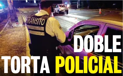  ?? MSP ?? Un total de 159 conductore­s fueron sancionado­s en la primer noche de estreno de la restricció­n vehicular.