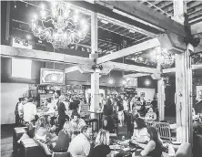  ?? BNA BREWING CO. & EATERY ?? BNA Brewing Co. & Eatery has been getting rave reviews from diners, and not just for its food and beer: it was a finalist in the Canada’s Best Restroom competitio­n in 2015.