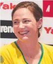 ??  ?? Cate Campbell is relaxed heading into the Pan Pacs.