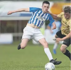  ?? ?? Tommy Tierney scored twice for Coach & Horses